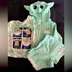 Matching Star Wars shorts set